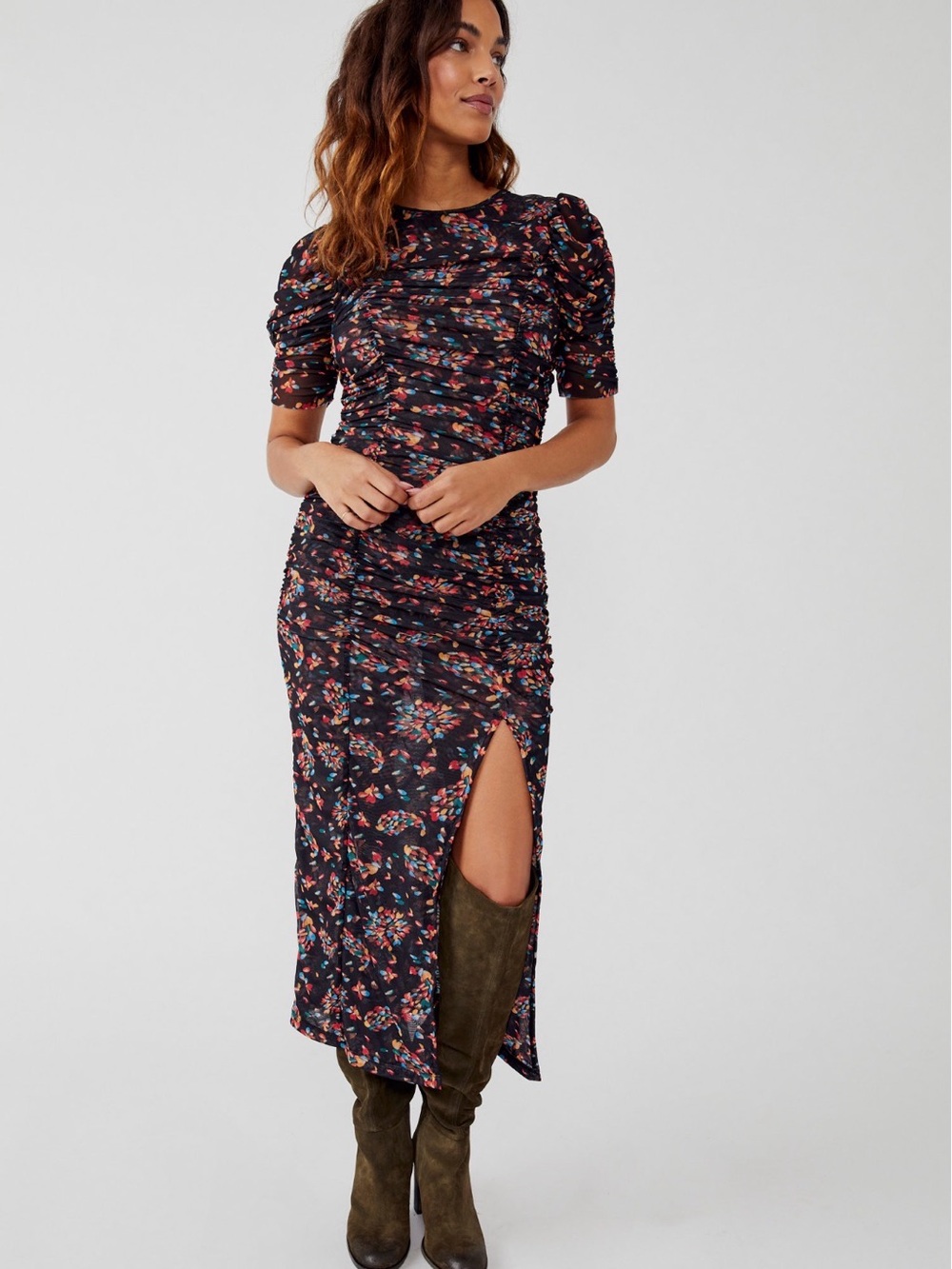 Free People Briella Midi Dress
